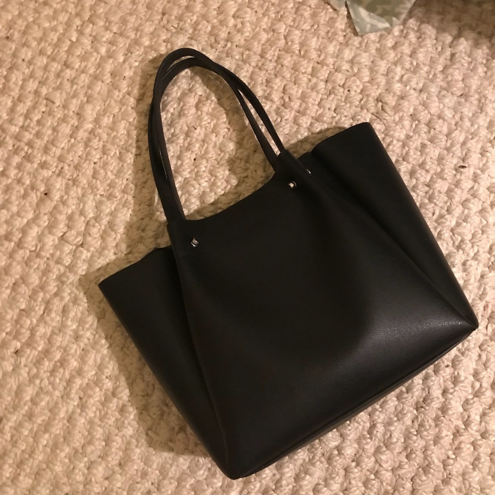 Black Carry All Zara Handbag / Purse
